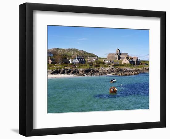 Iona Abbey, Isle of Iona, Inner Hebrides, Scotland, Uk-Patrick Dieudonne-Framed Photographic Print