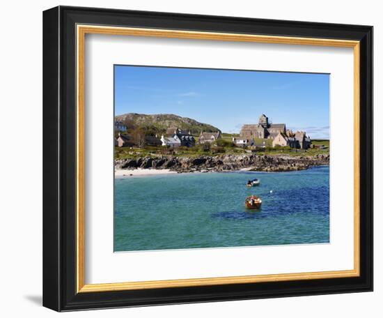 Iona Abbey, Isle of Iona, Inner Hebrides, Scotland, Uk-Patrick Dieudonne-Framed Photographic Print