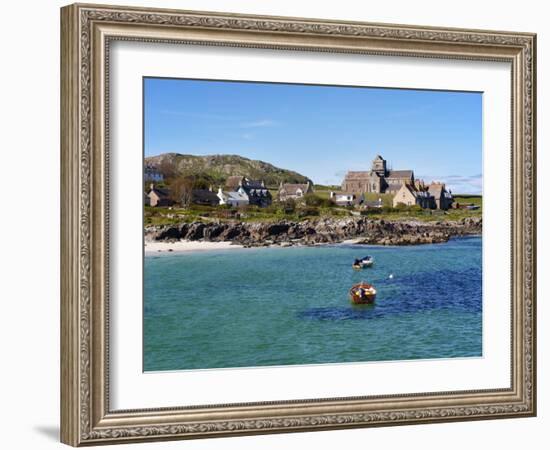 Iona Abbey, Isle of Iona, Inner Hebrides, Scotland, Uk-Patrick Dieudonne-Framed Photographic Print