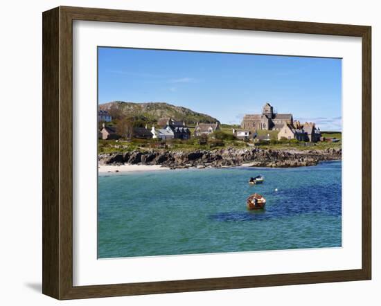 Iona Abbey, Isle of Iona, Inner Hebrides, Scotland, Uk-Patrick Dieudonne-Framed Photographic Print