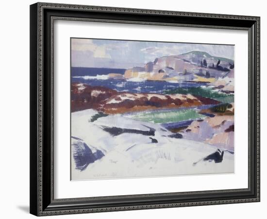 Iona, Port Ban-Francis Campbell Boileau Cadell-Framed Giclee Print