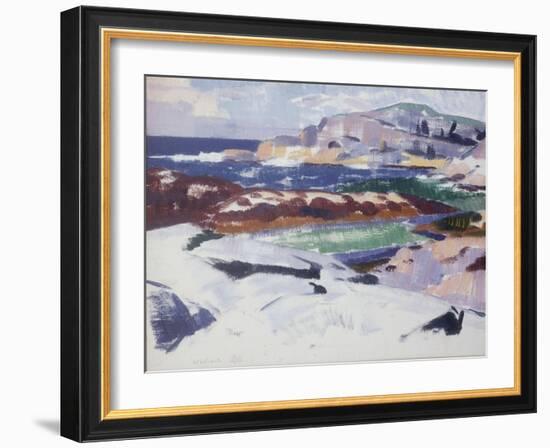 Iona, Port Ban-Francis Campbell Boileau Cadell-Framed Giclee Print