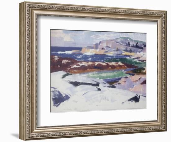 Iona, Port Ban-Francis Campbell Boileau Cadell-Framed Giclee Print