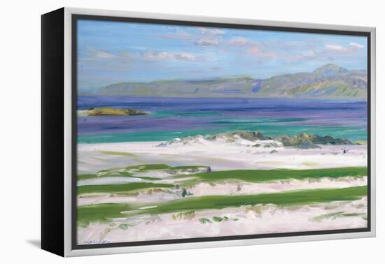 Iona Sound and Ben More-Francis Campbell Boileau Cadell-Framed Premier Image Canvas