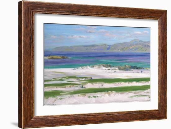 Iona Sound and Ben More-Francis Campbell Boileau Cadell-Framed Giclee Print