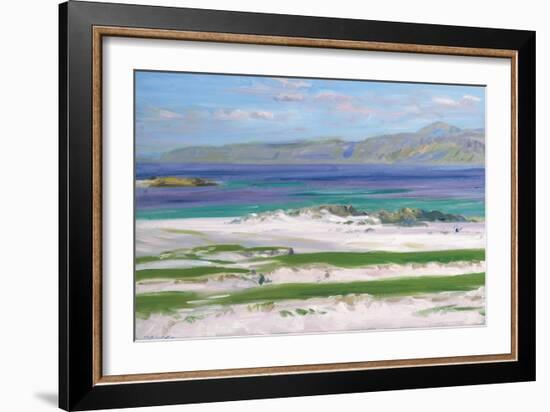 Iona Sound and Ben More-Francis Campbell Boileau Cadell-Framed Giclee Print