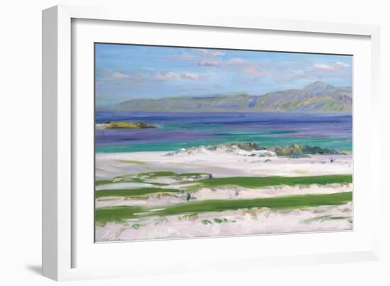 Iona Sound and Ben More-Francis Campbell Boileau Cadell-Framed Giclee Print