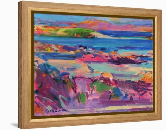 Iona Sun, 2021 (Oil on Canvas)-Peter Graham-Framed Premier Image Canvas