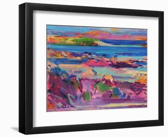 Iona Sun, 2021 (Oil on Canvas)-Peter Graham-Framed Giclee Print