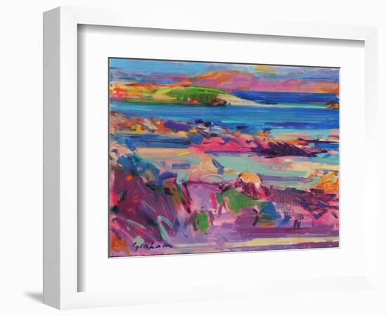 Iona Sun, 2021 (Oil on Canvas)-Peter Graham-Framed Giclee Print