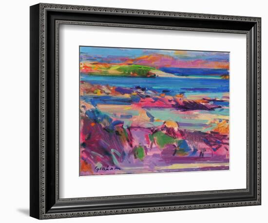 Iona Sun, 2021 (Oil on Canvas)-Peter Graham-Framed Giclee Print