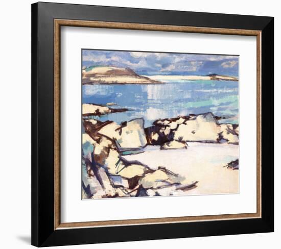 Iona, Sunny Waters-Samuel John Peploe-Framed Premium Giclee Print