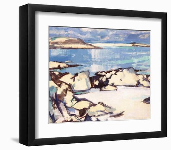 Iona, Sunny Waters-Samuel John Peploe-Framed Premium Giclee Print