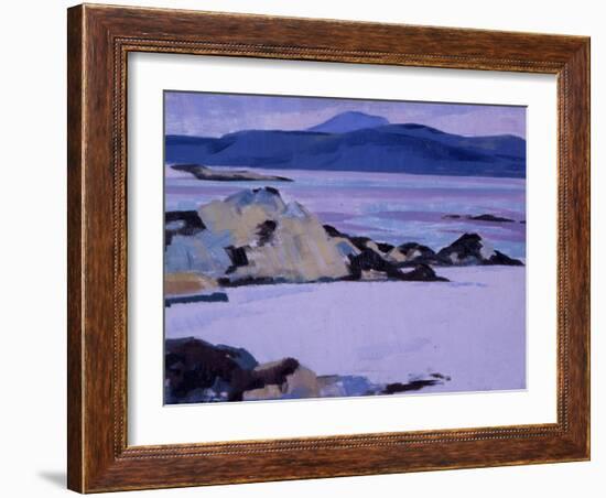 Iona - the North End-Francis Campbell Boileau Cadell-Framed Giclee Print