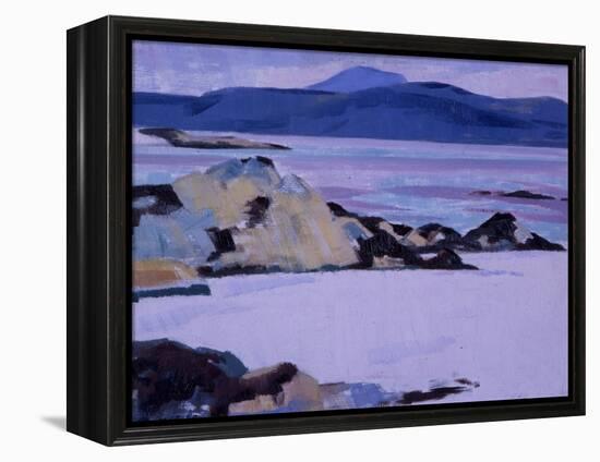 Iona - the North End-Francis Campbell Boileau Cadell-Framed Premier Image Canvas