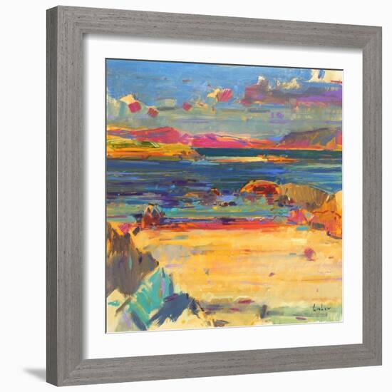 Iona to Mull, 2012 (Oil on Canvas)-Peter Graham-Framed Giclee Print