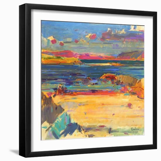 Iona to Mull, 2012 (Oil on Canvas)-Peter Graham-Framed Giclee Print