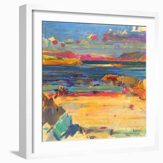 Iona to Mull, 2012 (Oil on Canvas)-Peter Graham-Framed Giclee Print