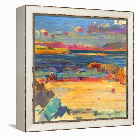 Iona to Mull, 2012-Peter Graham-Framed Premier Image Canvas