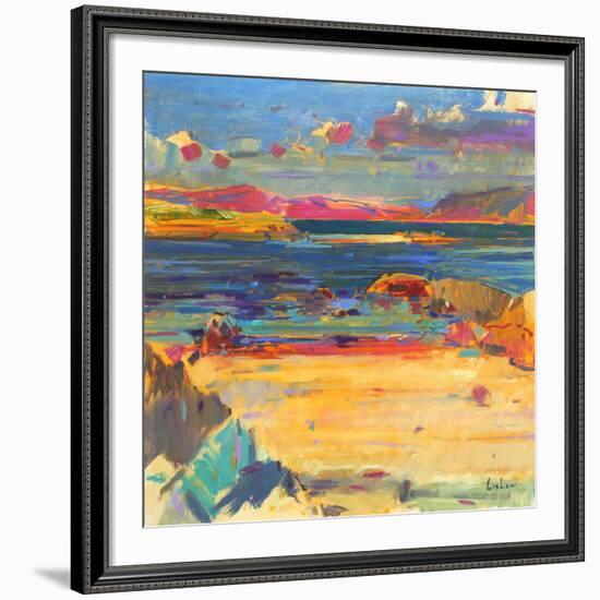 Iona to Mull, 2012-Peter Graham-Framed Giclee Print