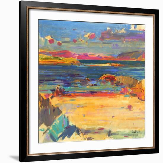 Iona to Mull, 2012-Peter Graham-Framed Giclee Print