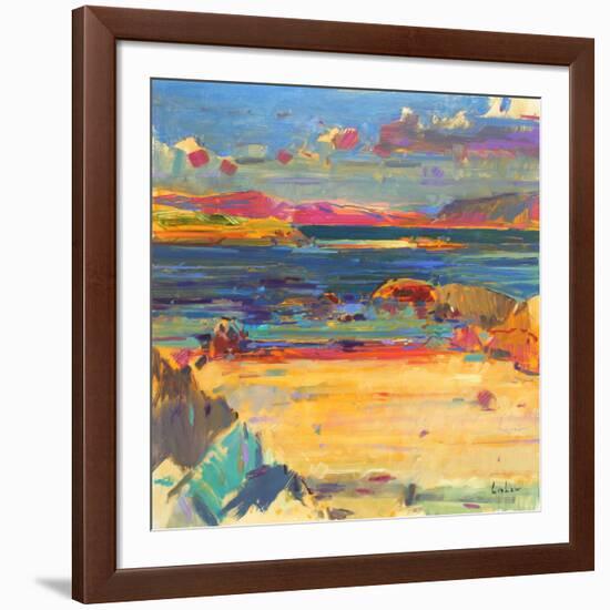 Iona to Mull, 2012-Peter Graham-Framed Giclee Print