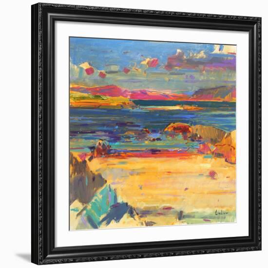 Iona to Mull, 2012-Peter Graham-Framed Giclee Print