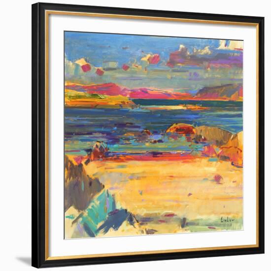 Iona to Mull, 2012-Peter Graham-Framed Giclee Print