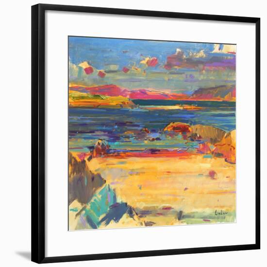 Iona to Mull, 2012-Peter Graham-Framed Giclee Print