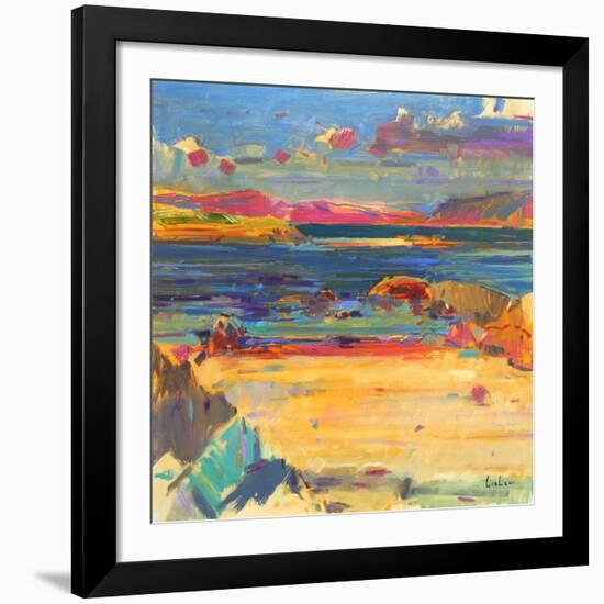 Iona to Mull, 2012-Peter Graham-Framed Giclee Print