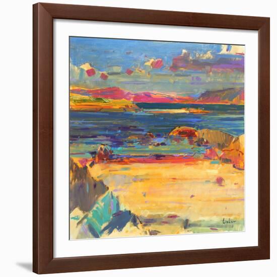 Iona to Mull, 2012-Peter Graham-Framed Giclee Print