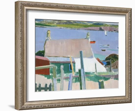 Iona, Towards Mull, c.1927-Francis Campbell Boileau Cadell-Framed Giclee Print