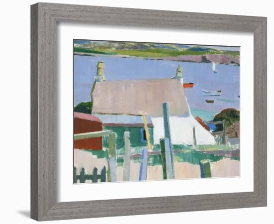 Iona, Towards Mull, c.1927-Francis Campbell Boileau Cadell-Framed Giclee Print