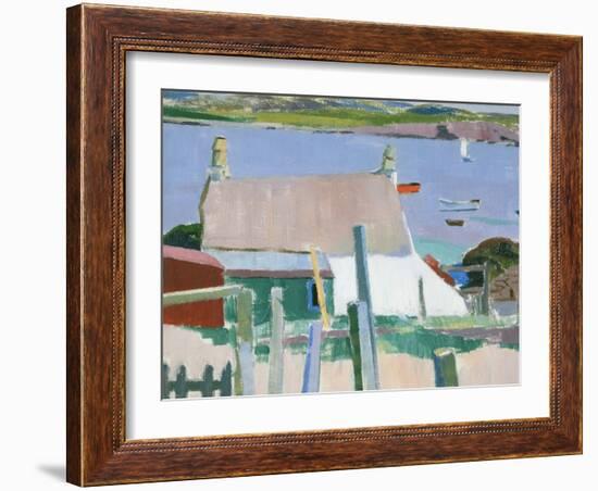 Iona, Towards Mull, c.1927-Francis Campbell Boileau Cadell-Framed Giclee Print