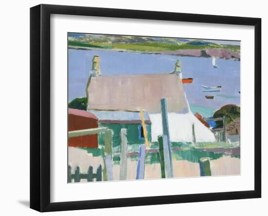 Iona, Towards Mull, c.1927-Francis Campbell Boileau Cadell-Framed Giclee Print