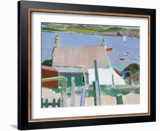 Iona, Towards Mull, c.1927-Francis Campbell Boileau Cadell-Framed Giclee Print