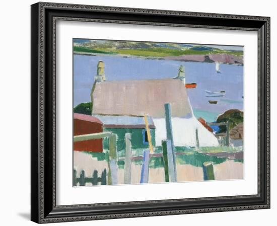 Iona, Towards Mull, c.1927-Francis Campbell Boileau Cadell-Framed Giclee Print