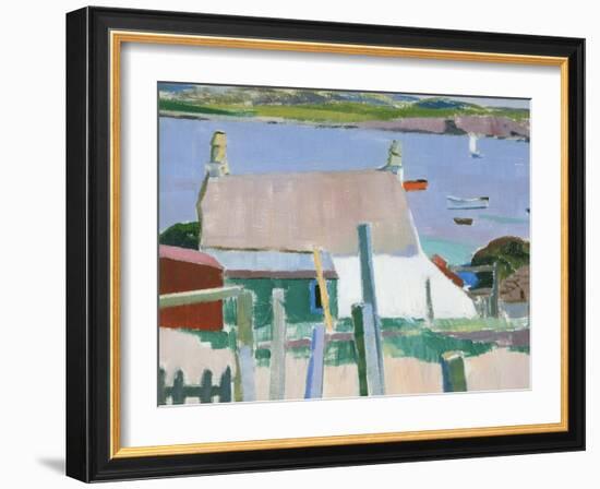 Iona, Towards Mull, c.1927-Francis Campbell Boileau Cadell-Framed Giclee Print