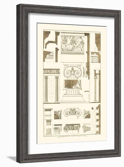 Ionic Capitals-J. Buhlmann-Framed Art Print