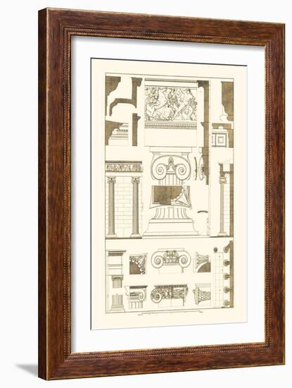 Ionic Capitals-J. Buhlmann-Framed Art Print