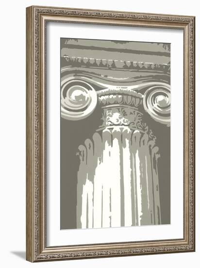 Ionic Order-Ethan Harper-Framed Art Print