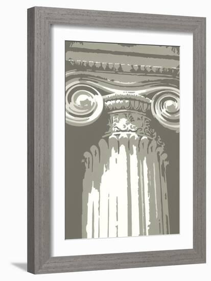 Ionic Order-Ethan Harper-Framed Art Print