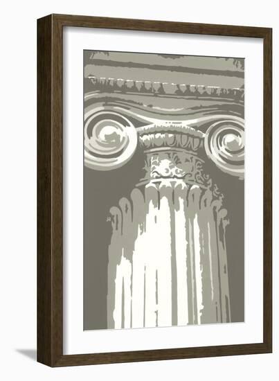 Ionic Order-Ethan Harper-Framed Art Print