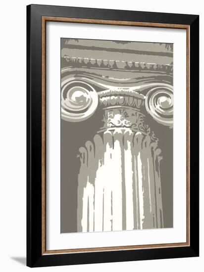 Ionic Order-Ethan Harper-Framed Art Print