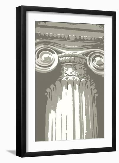 Ionic Order-Ethan Harper-Framed Art Print