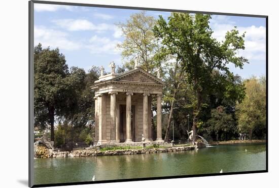 Ionic Temple of Aesculapius, God of Healing, Designed by Antonio Asprucci-James Emmerson-Mounted Photographic Print