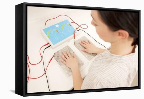 Iontophoresis for Excess Sweating-Science Photo Library-Framed Premier Image Canvas