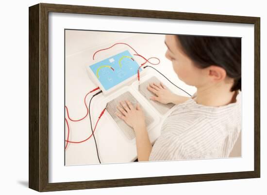 Iontophoresis for Excess Sweating-Science Photo Library-Framed Photographic Print