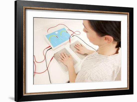 Iontophoresis for Excess Sweating-Science Photo Library-Framed Photographic Print