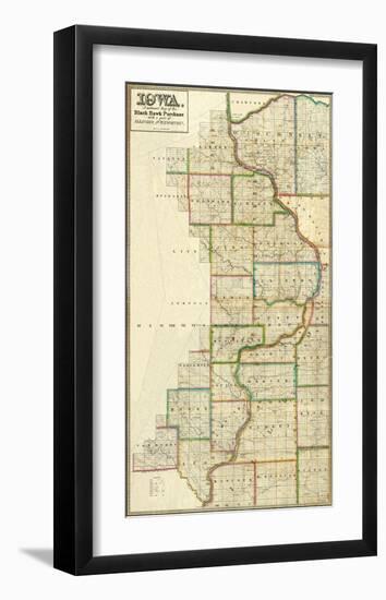 Iowa, c.1838-L^ Judson-Framed Art Print